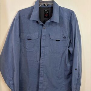 Wrangler ATG Blue Shirt